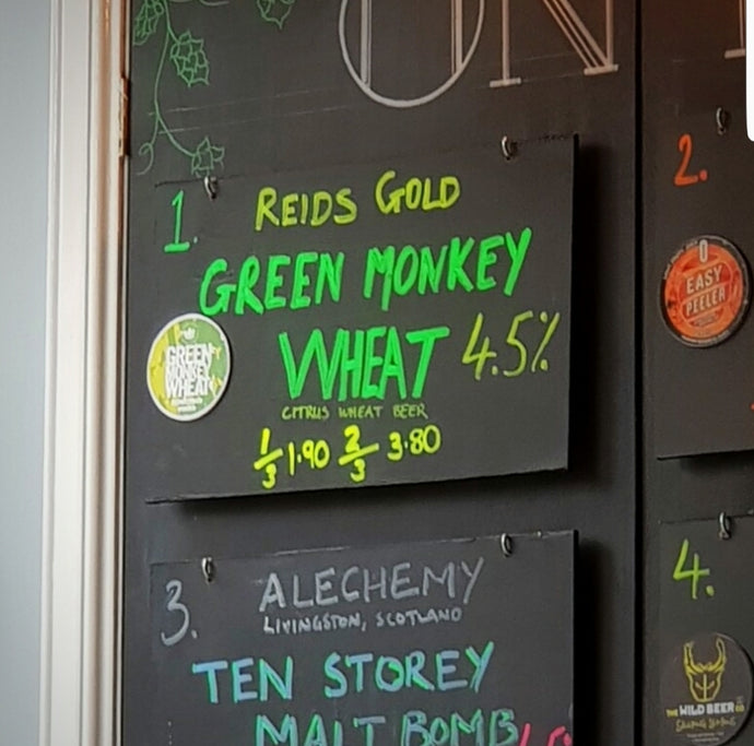 Reids Gold now at Against The Grain, Elgin