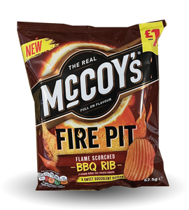 McCoy's Fire Pit BBQ Rib Crisps 62.5g